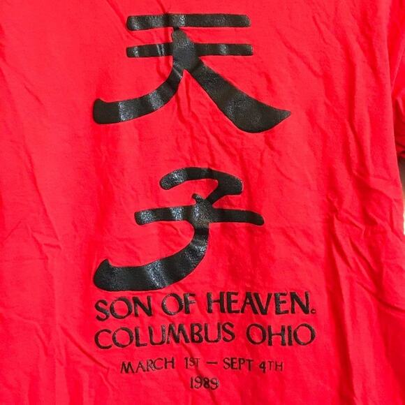 Vintage L men t-shirt Son of Heaven exhibit Ohio - Picture 4 of 9
